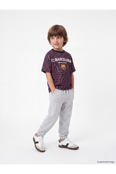 LC Waikiki Vizyon New Season Gray Boys' Jogger Sweatpants