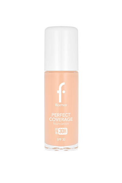 Flormar Perfect Coverage Yüksek Pigmentli & Doğal Bitişli SPF30 Fondöten