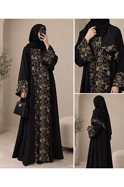 my abaya عباية نسائية سوداء بتصميم أنيق وراقي