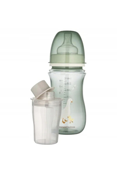 CANPOL Αντι-κολικό μπιμπερό 240ml +3μ με δοχείο γάλακτος Goose 35/245