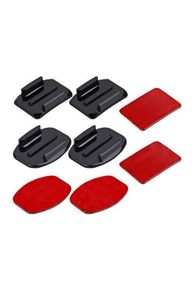 PULUZ Set de autocolante și suport pentru camere de acțiune (inclusiv Insta360 X4 / X5 / DJI Osmo Action 5 Pro)