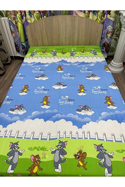 Liz Line Children's sheet 140x215cm for single bed, for 90 cm mattress, diffe...