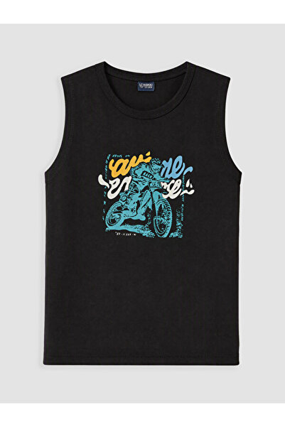 LC Waikiki Crew Neck Printed Boys' Tank Top
