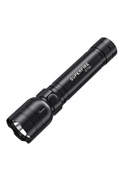 SUPERFIRE Lanterna GTS6 – 360 lm, USB-C, 7W, 5 moduri, 150 m