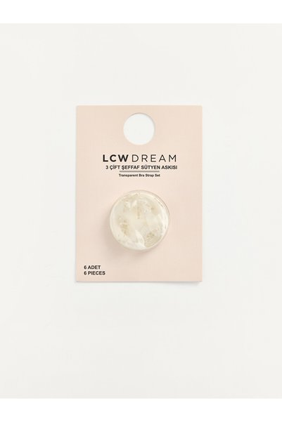 LC Waikiki LCW DREAM Διαφανείς τιράντες σουτιέν, σετ των 3