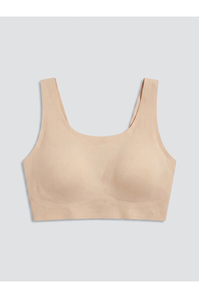 LC Waikiki Vizyon New Season Pink Seamless Sports Bra with Removable Pads