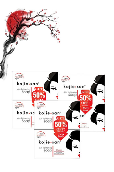 Kojie 3 Pieces San Skin Lightening Soap 2nd Soap 50% Off Pack