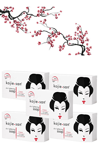 Kojie 5 Pieces San Skin Lightening Soap Classic