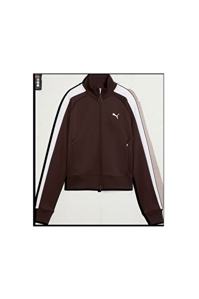 Puma T7 Jacket Kahverengi Kadın Ceket