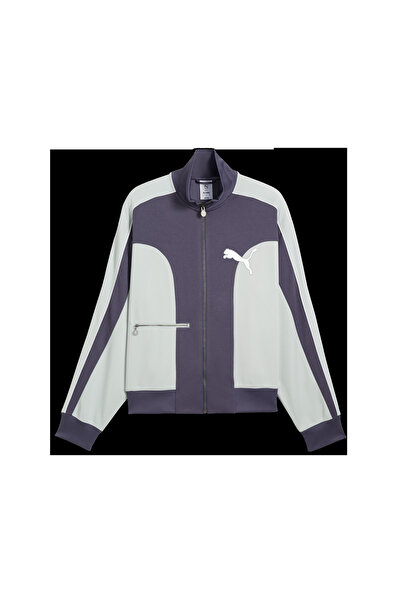 Puma T7 Track Jacket Mavi Erkek Ceket