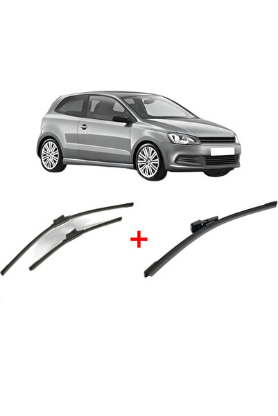 Bosch Set of 3 Wiper Blades, Bosch, for Volkswagen Polo V
