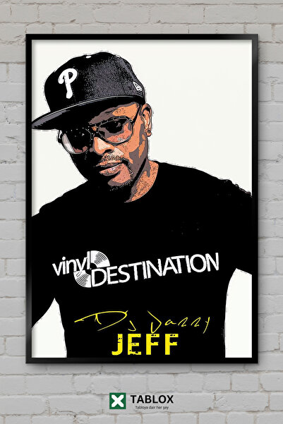 tablomaxtbx Dj Jazzy Jeff Hip Hop Μουσική Ηλεκτρονική Τέχνη Αφίσα Καλλιτέχνη ...