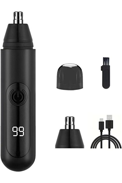 Arabest USB Rechargeable Ear and Nose Hair Trimmer for Men and Women,LED Disp...