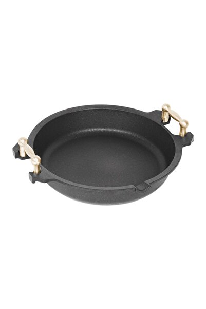 AMT Gastroguss Paella pan, 32 cm, aluminum, height 7 cm -