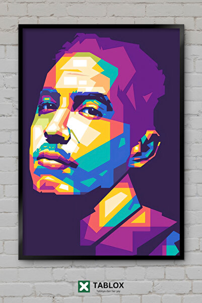 tablomaxtbx Dj Yella Nwa Pop Art Hip Hop Μουσικός Καλλιτέχνης Αφίσα με κορνίζ...