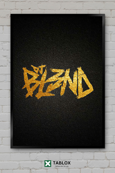 tablomaxtbx Dj Disc Jockey Blend Mix Music Electronic Poster Frame Appearance...