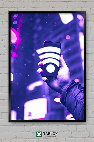 tablomaxtbx Cyberpunk City City Vibes Ατμόσφαιρα Αφίσα επιστημονικής φαντασία...