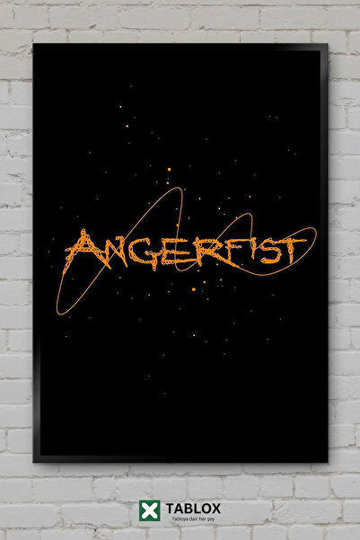 tablomaxtbx Angerfist Danny Masseling Μουσική Dj Αφίσα με κορνίζα Διακοσμητικ...