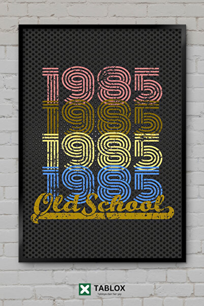 tablomaxtbx Cool retro poster iz 1985. godine, nostalgični poklon, ukrasna MD...