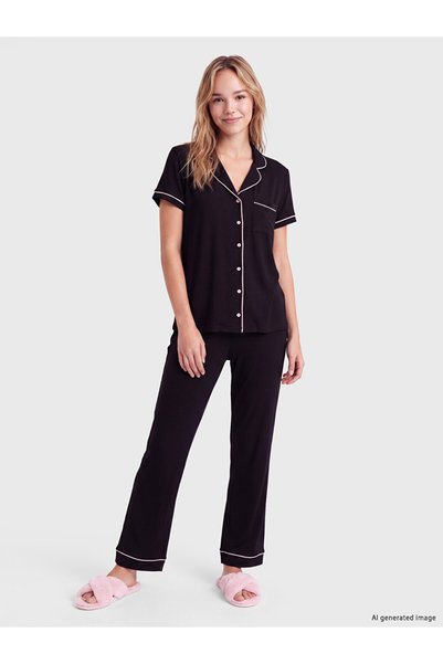 LC Waikiki Timeless Clothing & Timeless Choices Shirt Roba Collar Women's Paj...