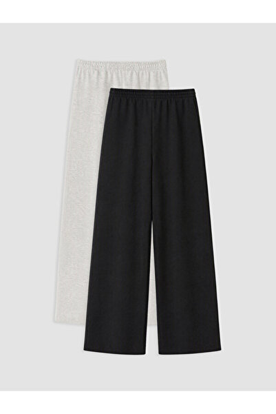 LC Waikiki 2-Piece Girls' Wide-Leg Sweatpants