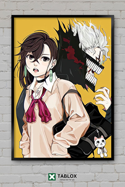 tablomaxtbx Dandadan Anime Manga Action Comedy Υπερφυσικό Πολύχρωμο Διακοσμητ...