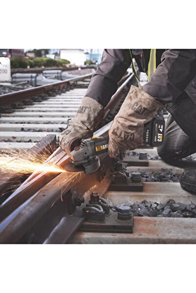 Cat DX3130 18Volt/4.0Ah 125mm Tek Akülü Kömürsüz Profesyonel Avuç Taşlama