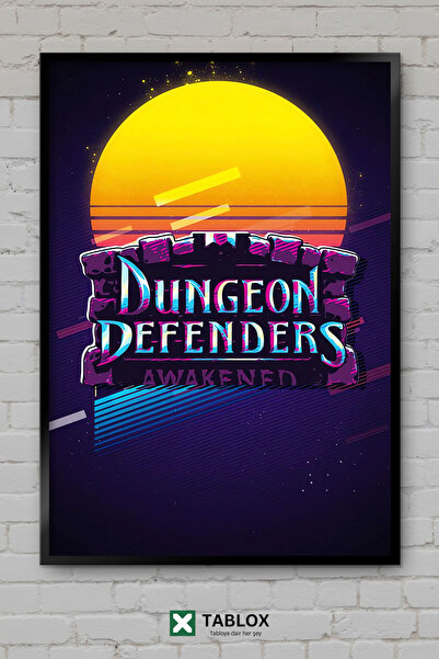 tablomaxtbx Dungeon Defenders Awakened Βιντεοπαιχνίδι Fantasy RPG Διακοσμητικ...