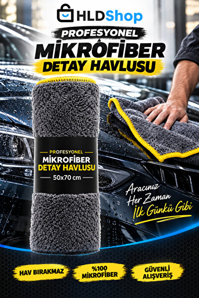 hld Profesyonel Mikrofiber Oto Kurulama Bezi 50x70 cm