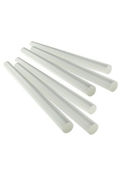DAO Set de 10 batoane de silicon adeziv, 11mm, lungime 270mm, transparente