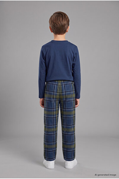 SEASOUL Erkek Çocuk Bambu Pijama Set