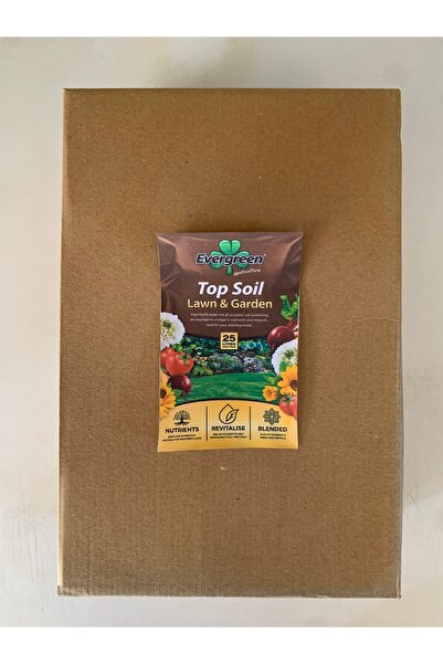 Evergreen Top Soil 5L – Yabancı Ot Tohumlarından Arındırılmış Çim Kapak Toprağı & Bahçe Canlandırıcı & Toprak Yorgunluğunu Giderici Yosun Torfu