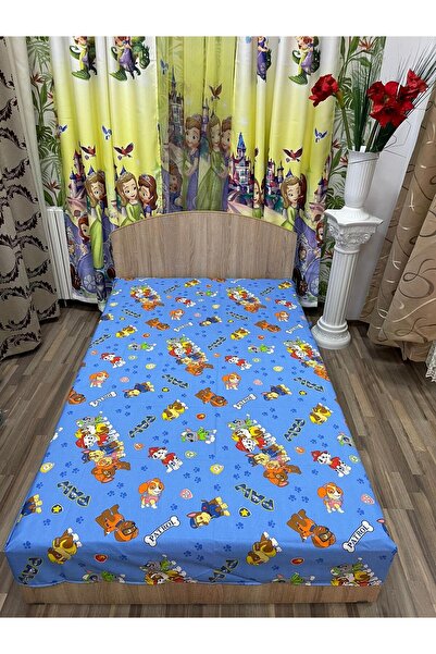 Liz Line Cearceaf pentru copii 250x215cm pentru pat single, pentru saltea mai...