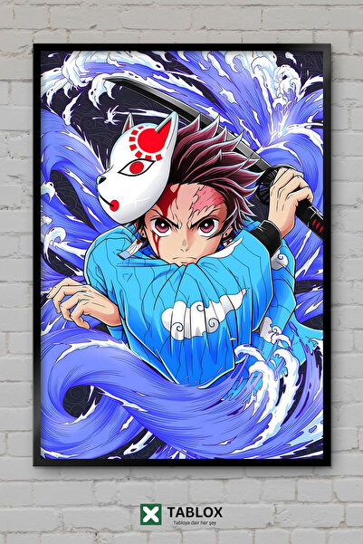 tablomaxtbx Tengen Uzui Demon Slayer Anime Manga Lik Okvir Izgled Dekorativna...