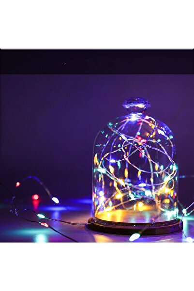 OXFORD HOME Χριστουγεννιάτικα Φωτάκια 50 LED πολύχρωμα με μπαταρία