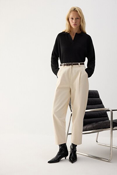 Touché Privé High Waisted Pleated Pants