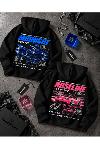 macklin Lover - Friend Couple Combination Midnight and Roseline Back Printed ...