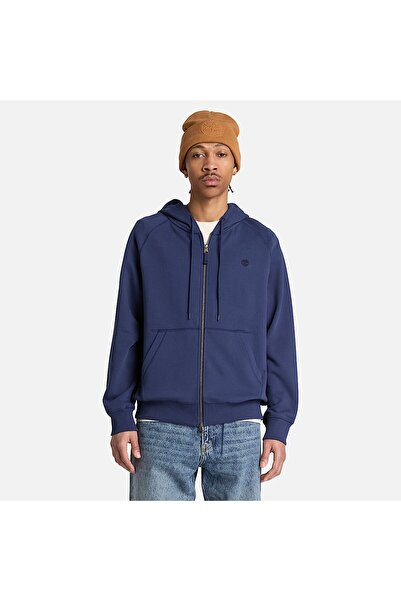 Timberland Exeter River lb Full Zip Hoodie Men's Navy Blue Sweatshirt