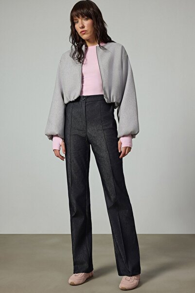 Touché Privé Ribbed Denim Pants