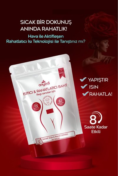 Onyedi Wellness Regl Isıtıcı Rahatlatıcı Bant 1 Adet