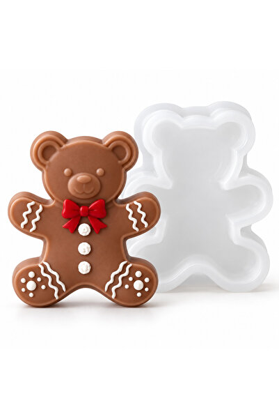 MILMATT Silicone mold Bear Biscuit 2