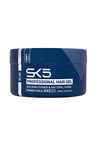 SK5 Sk5 Professional Blue Strong Hold Shining Hair Styling Gel - 250ml