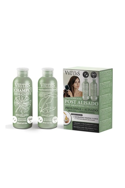 Generic Brand Set pentru ingrijirea parului VEG LISS post alisado vegano cham...