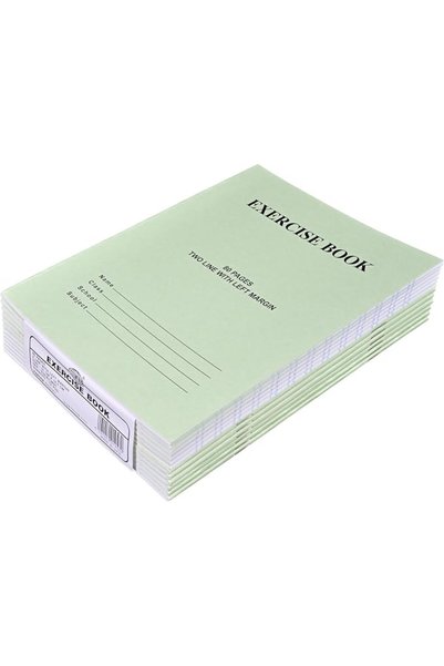 Fishbender FIS® Exercise Book, Size 165x210mm, 40 Sheets, 80 Pages, 2 Line wi...
