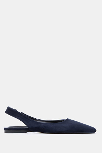 Luigi Μυτερές γόβες slingback με λάστιχο - Σκούρο μπλε - 37