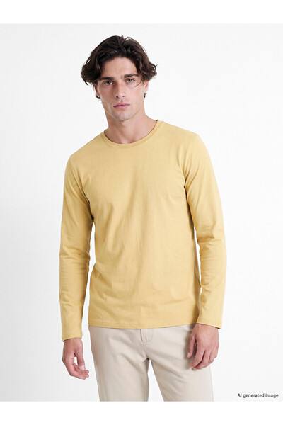 LC Waikiki Esvab • Modern & Distinctive Zero Roba Collar Long Sleeve Combed C...