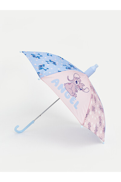 LC Waikiki Kız Çocuk Stitch Baskılı Şemsiye