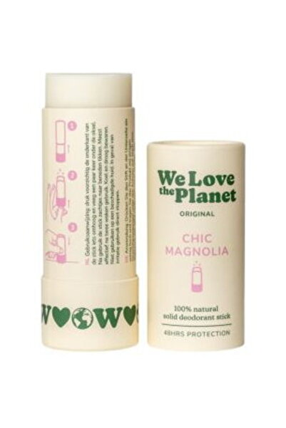 We Love The Planet Deodorant stick, Chic Magnolia bucăți, 40 g