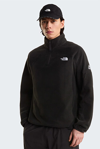 THE NORTH FACE M Mountain Athletics Glacier 1/4 Zip Fl Men's Black Jacket