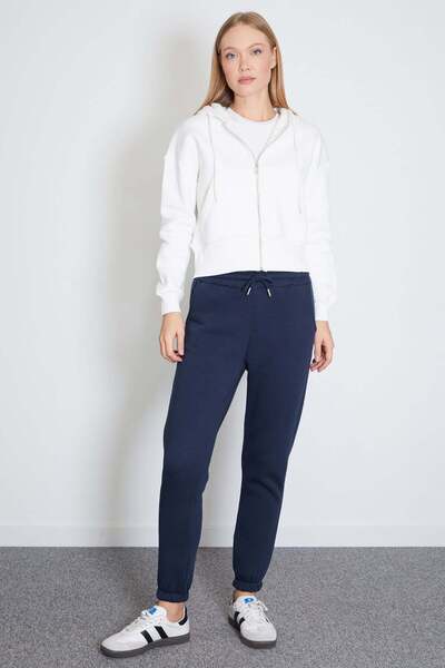 Fulla Moda 3 Thread Waist Tie Jogger Sweatpants